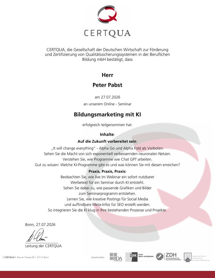 Bildungsmarketing mit KI