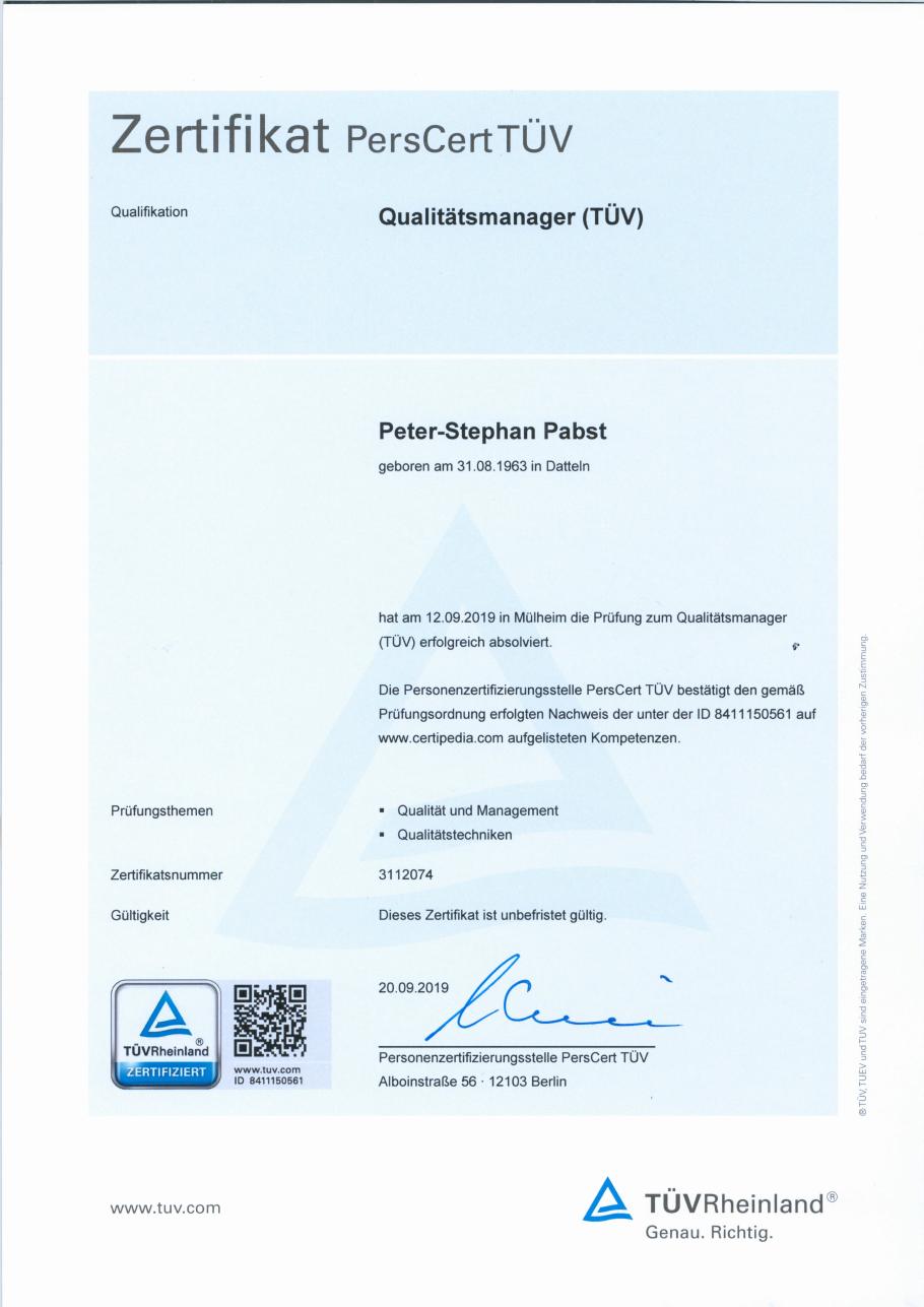 Qualitätsmanager